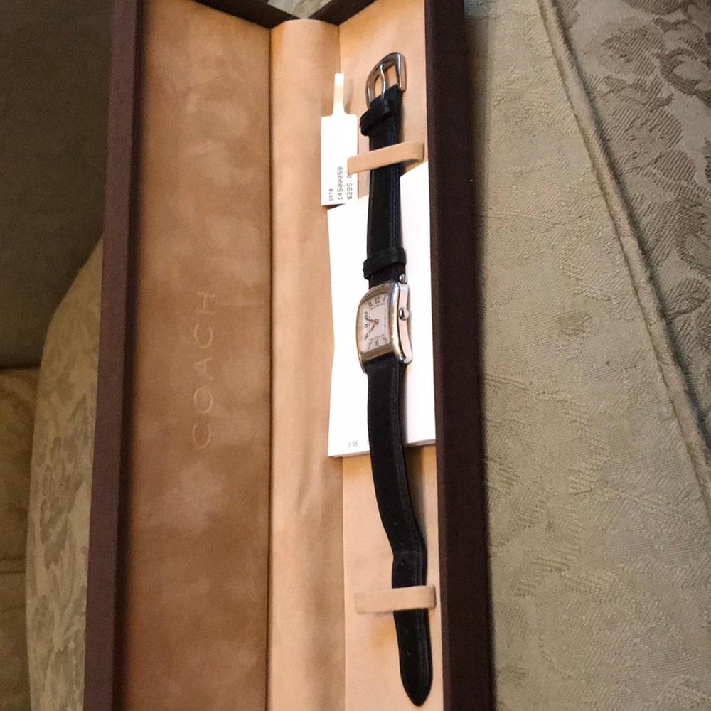 Women’s Black Coach Watch - Picture 2 of 9